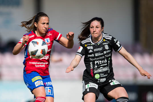 Vittsjös Briana Campos och Piteås Josefin Johansson