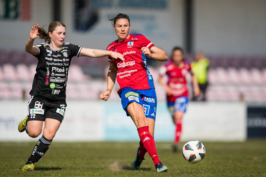 Piteås Hanna Andersson och Vittsjös Briana Campos