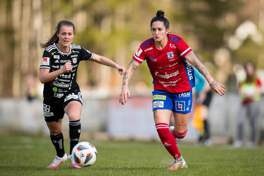 Piteås Maja Green och Vittsjös Fernanda Da Silva