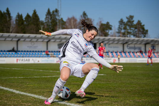 Vittsjös målvakt Sabrina D'Angelo