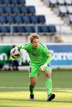 Linköpings målvakt Cajsa Andersson