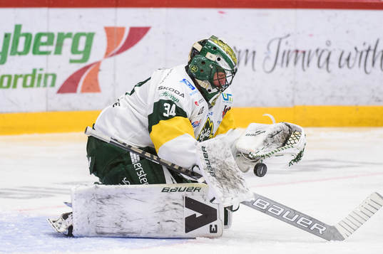 Björklövens målvakt Kevin Poulin