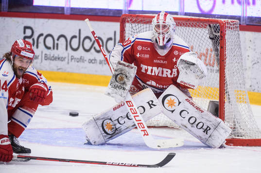 Timrås målvakt Jacob Johansson