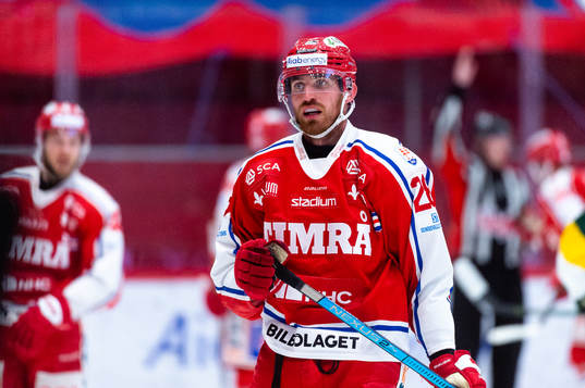 Timrås Patrick Wiercioch deppar