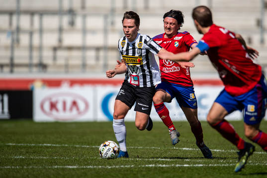Landskronas Filip Ottosson och Östers Mattias Pavic