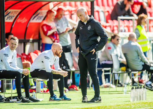 Landskronas tränare Billy Magnusson