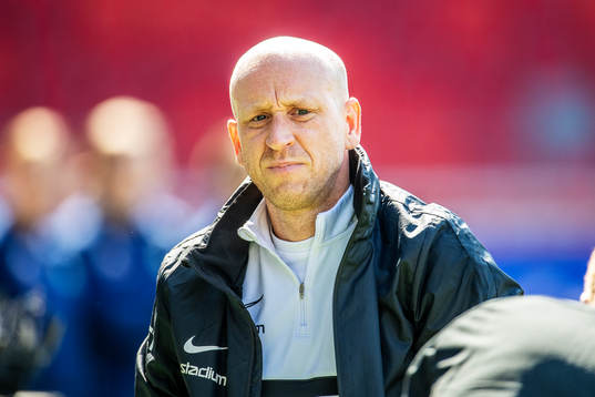 Landskronas tränare Billy Magnusson
