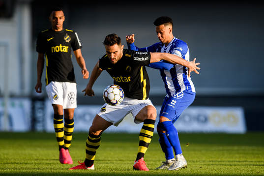 s Sotirios Papagiannopoulos och IFK Göteborgs Tobias Sana