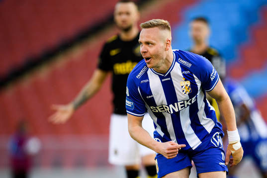 IFK Göteborgs Kolbeinn Sigthorsson jublar