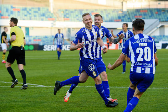 IFK Göteborgs Kolbeinn Sigthorsson jublar