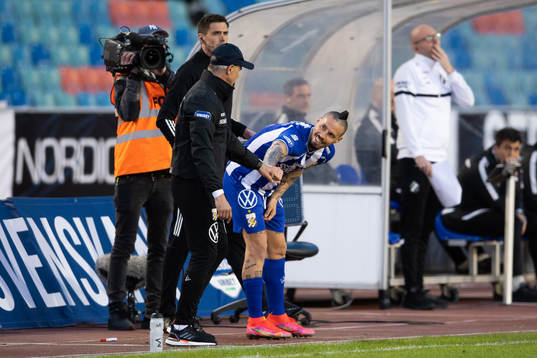IFK Göteborgs tränare Roland Nilsson  och Marek Hamsik