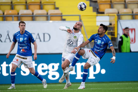 Jönköpings Perparim Beqaj och Norrbys Abbas Mohamad