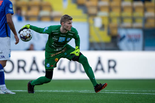 Norrbys målvakt Hampus Falk