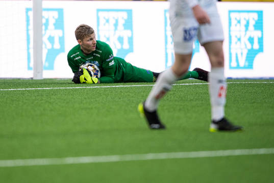Norrbys målvakt Hampus Falk