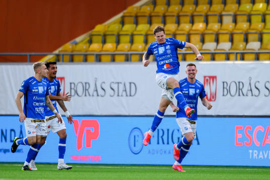 Norrbys Nicklas Savolainen jublar