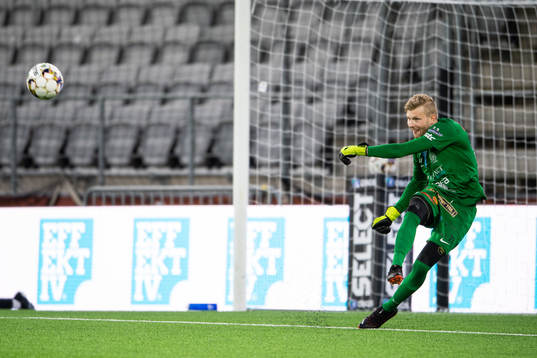 Norrbys målvakt Hampus Falk