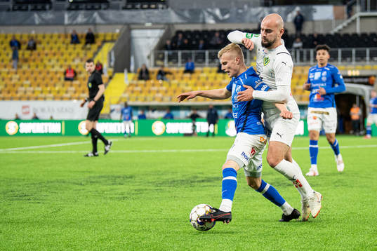Norrbys Viktor Bergh och Jönköpings Perparim Beqaj