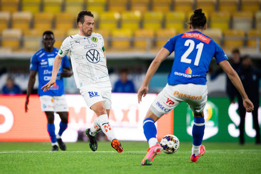 under fotbollsmatchen i Superettan mellan Norrby och