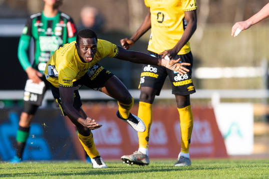 Elfsborgs Maudo Lamine Jarjué jublar