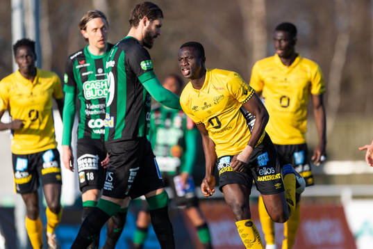 Elfsborgs Maudo Lamine Jarjué jublar