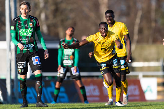 Elfsborgs Maudo Lamine Jarjué jublar