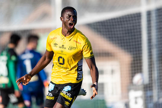 Elfsborgs Maudo Lamine Jarjué jublar