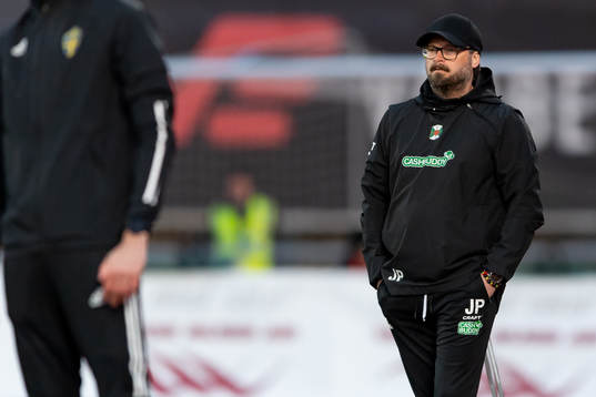 Varbergs tränare Joakim Persson
