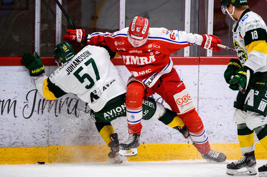 Björklövens Karl Johansson  och Timrås Erik Walli
