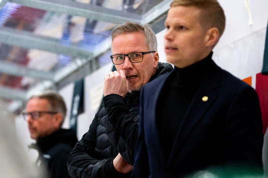 Björklövens tränare Hans Wallson
