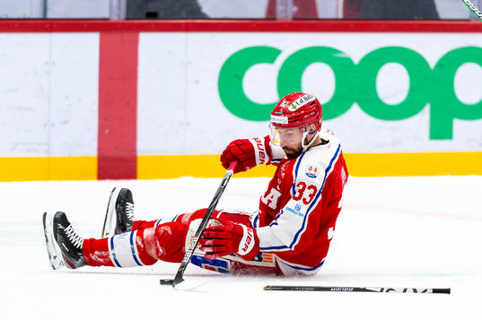 Timrås Albin Lundin ramlar