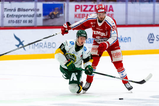 Björklövens Karl Johansson  och Timrås Viktor Lodin