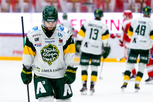 Björklövens Gustav Possler deppar
