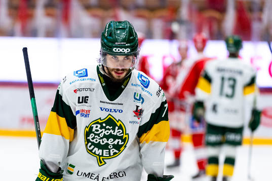 Björklövens Gustav Possler deppar