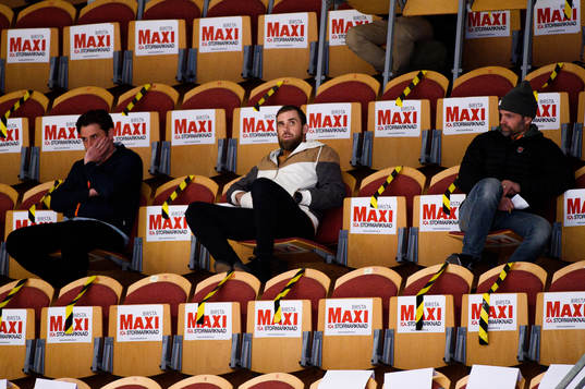 Henrik Zetterberg på läktarplats