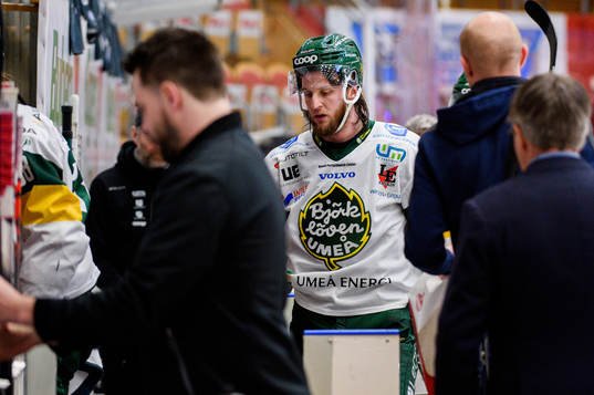 Björklövens Daniel Norbe deppar