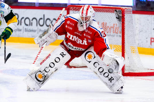 Timrås målvakt Jacob Johansson