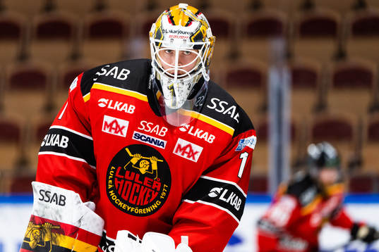 Luleås målvakt Jesper Wallstedt