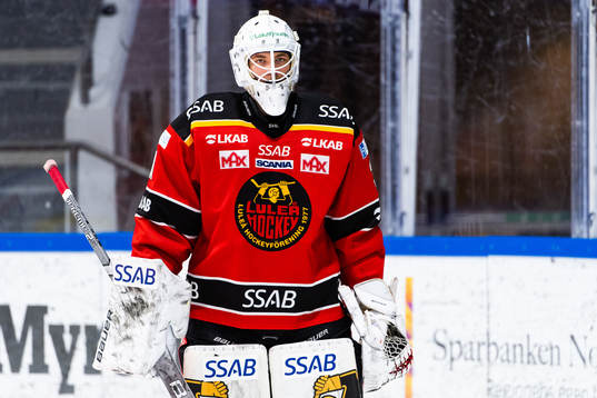 Luleås målvakt Sebastian Andersson