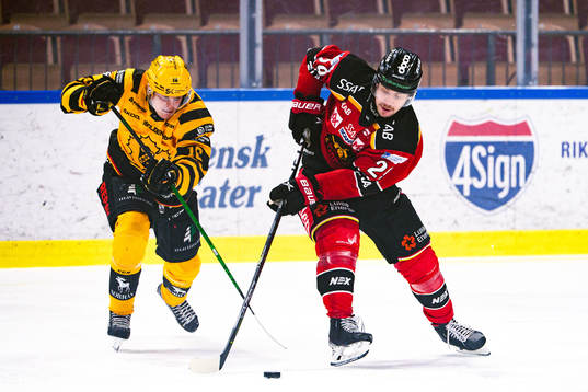 Skellefteås Linus Lindström och Luleås Erik Gustafsson