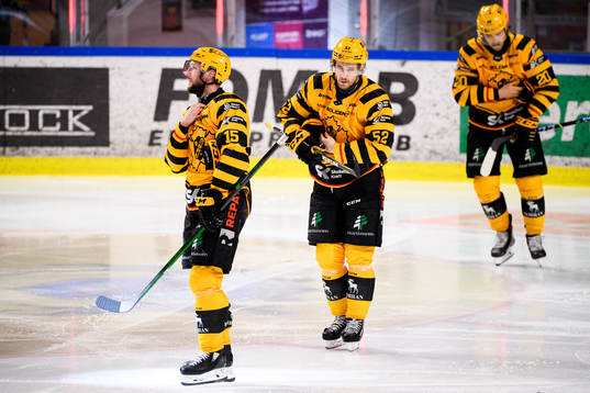 Skellefteås Melker Karlsson, Arvid Lundberg och Roland