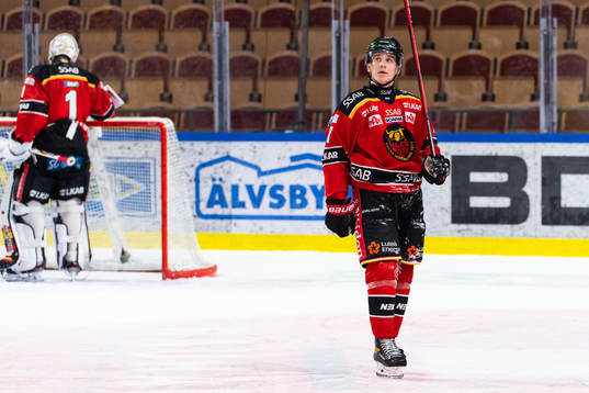 Luleås Nils Lundkvist deppar