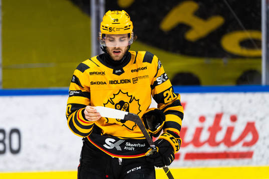 Skellefteås Roland McKeown deppar