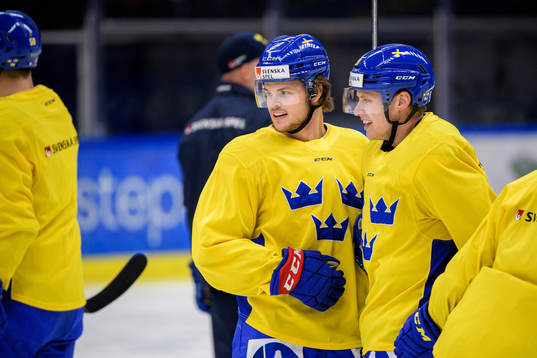 Malte Strömwall och Lawrence Pilut