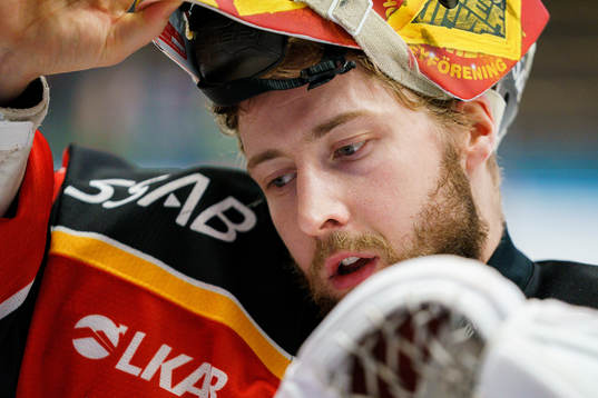 Luleås målvakt Joel Lassinantti