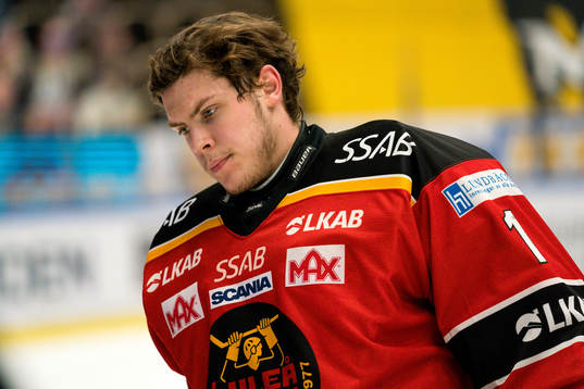 Luleås målvakt Jesper Wallstedt