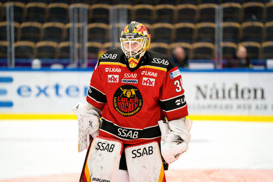 Luleås målvakt Joel Lassinantti