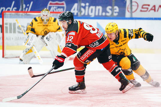 Luleås Chris Desousa och Skellefteås Jonatan Berggren
