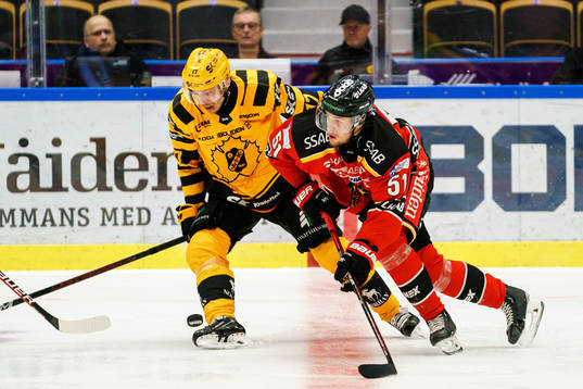 Luleås Filip Hållander och Skellefteås Pär Lindholm