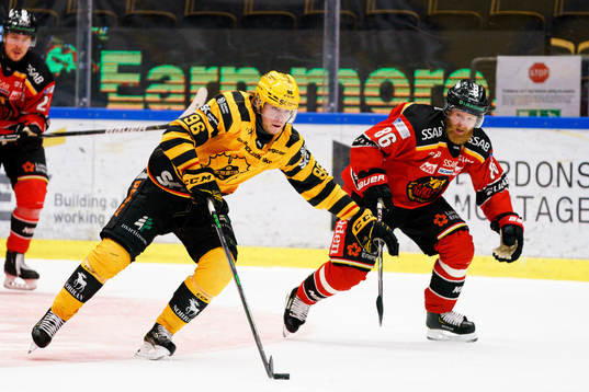 Skellefteås Rickard Hugg och Luleås Linus Klasen