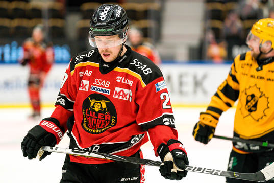 Luleås Erik Gustafsson deppar